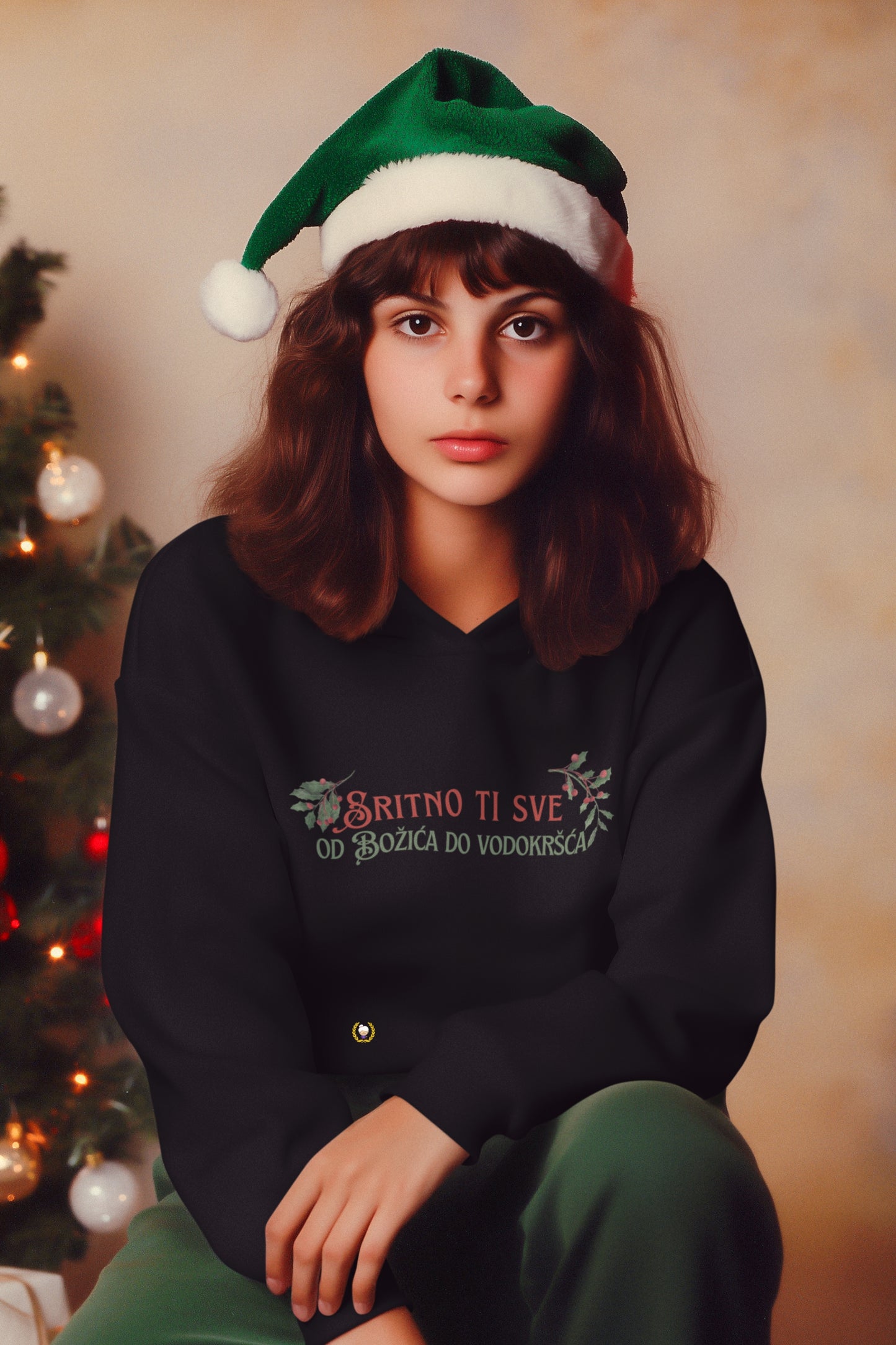 Hudica "sritno ti sve od Božića do Vodokršća"(unisex)