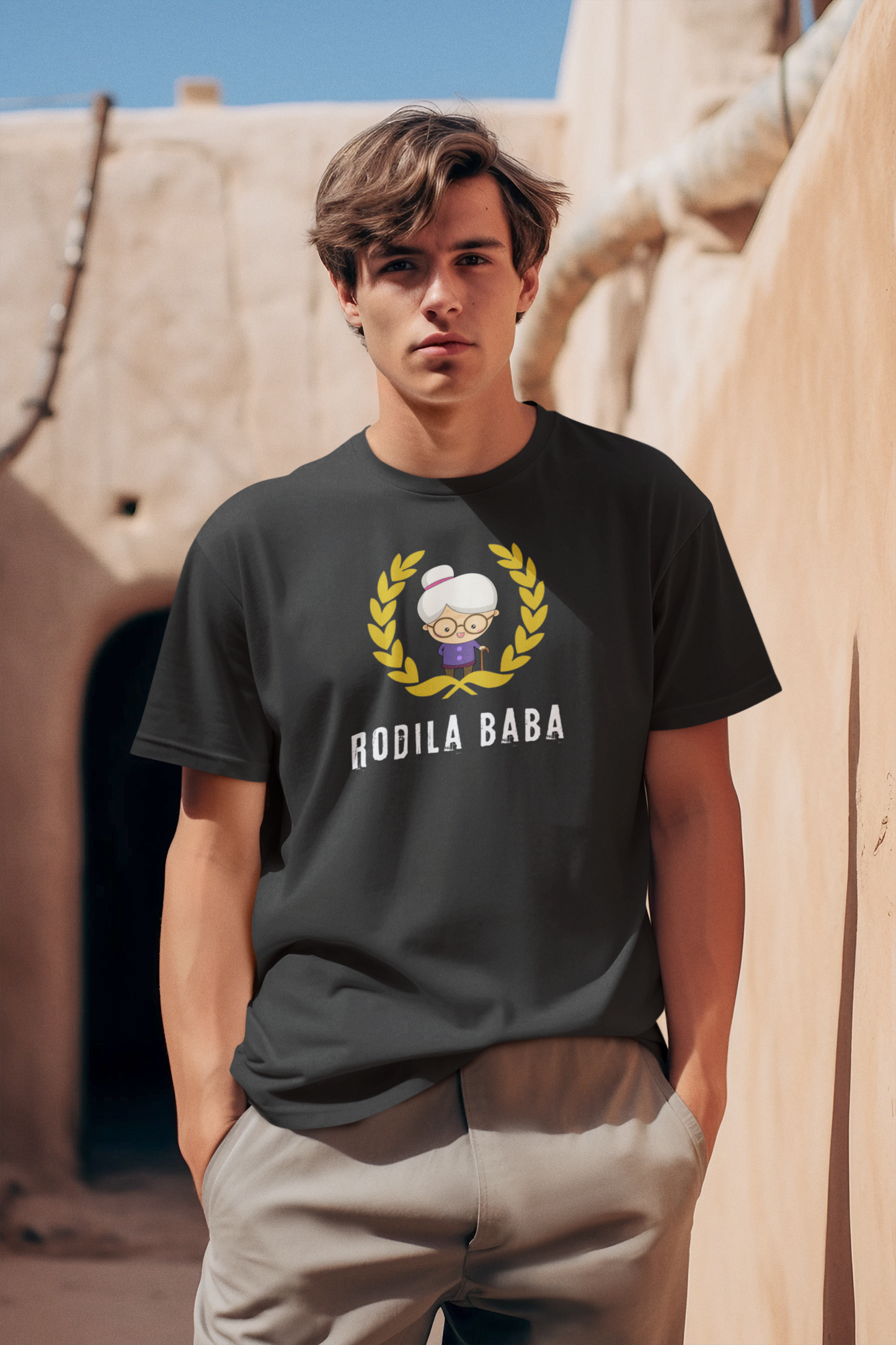 Majica kratkih rukava "rodila baba"