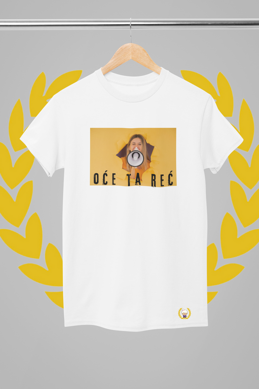 Majica kratkih rukava "oće ta reć"